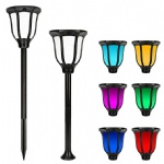 RGB Solar LED Garden Light 3 In One
